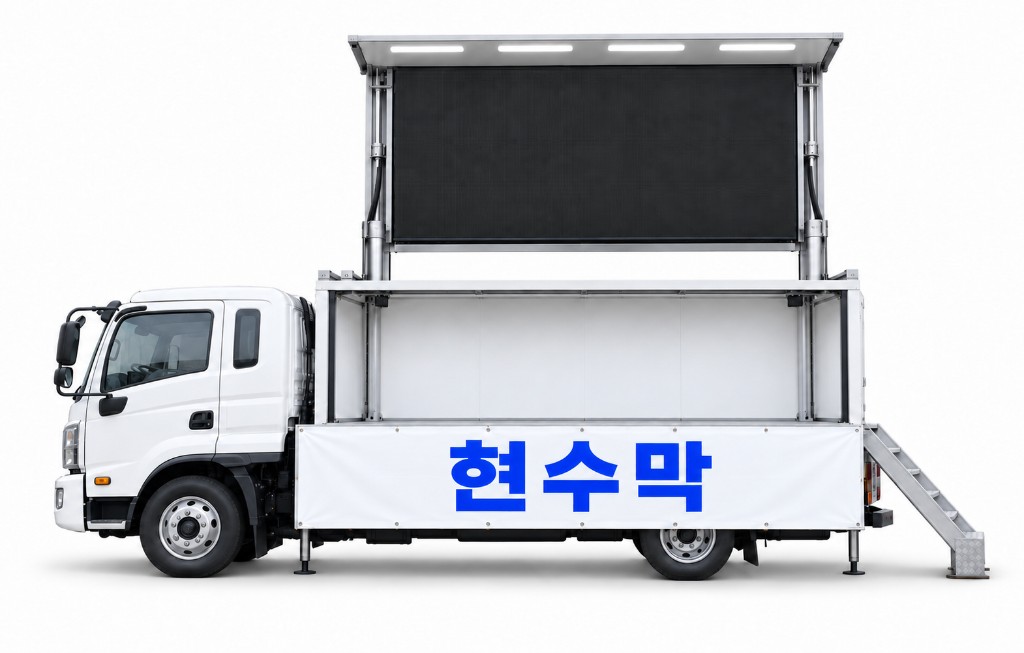 3.5톤 리프트 무대형 선거차